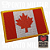 Bandeira da Canadá Patch Bordado  8x5,5cm - Ponto Militar - Imagem 3