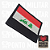 Bandeira do Iraque Patch Bordado 7x5cm - Ponto Miliar - Imagem 2
