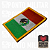 Bandeira Do México Patch Bordado  8x5,5cm - Ponto Militar - Imagem 2