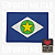Bandeira De Mato Grosso Patch Emborrachado 7x5cm - Ponto Militar - Imagem 4