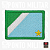Bandeira Estado Mato Grosso do Sul Patch Bordado 7x5cm - Ponto Militar - Imagem 1