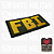 Emblema FBI Patch Bordado Costas 16x8,5cm - Ponto Militar - Imagem 6