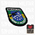 Escudo Brazilian Army Ordem e progresso Patch Bordado - Ponto Militar - Imagem 2