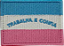 Patch Bandeira Espirito Santo Bordado C/Velcro Ponto Militar Patches - Imagem 2