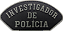 Patch Investigador Polícia Civil Emborrachado C/Velcro Ponto Militar - Imagem 1