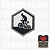 Emblema Mountain Bike Ciclismo Patch Bordado - Ponto Militar - Imagem 2