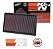 Filtro k&n Inbox para Chevrolet  Agile 1.4 2009+ / Montana 1.4 2010+ / Tigra 1.6 1998 + / Corsa 1.0/1/4/1.6 1998 + ref. 33-2098 - Imagem 1