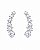 Brinco Earcuff Diamond Prata925 - Imagem 1