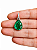 Pingente Prata925 Gota Esmeralda - Imagem 3