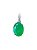 Pingente Prata925 Oval Esmeralda - Imagem 1