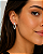 Brinco Argola Fine Prata925 4garras - Imagem 2