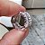 Brinco Argola Fine Prata925 4garras - Imagem 4