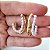 Brinco Earhook Gold x Pérola - Imagem 3