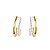 Brinco Earhook Gold x Pérola - Imagem 1