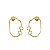 Brinco Argola Frontal Organic - Imagem 1