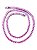 Colar Riviera 3garras Fucsia - Imagem 1