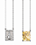 Colar Escapulário Yellow Fancy x Nossa Senhora - Imagem 1