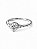 Anel Solitário Tri Moissanite Prata925 - Imagem 1