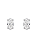 Brinco Moissanite Oval Prata925 7mm - Imagem 1