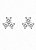 Brinco Moissanite Flor Prata925 - Imagem 1
