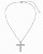 Colar Moissanite Cruz Prata925 - Imagem 4