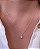 Colar Moissanite Gotinha 7mm Prata925 - Imagem 2