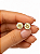 Brinco Ponto de Luz Ball Yellow Fancy 10mm Prata925 - Imagem 3
