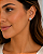 Brinco Moissanite Ponto de Luz Cravejado 7mm Prata925 - Imagem 2
