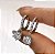 Brinco Argolinha Moissanite Ponto de Luz 5mm Prata925 - Imagem 3