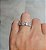 Anel Moissanite Meia Aliança 5mm Prata925 - Imagem 2