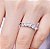 Anel Aparador Moissanite Curves Prata925 - Imagem 2