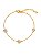 Pulseira Moissanite Trio Gold - Imagem 1
