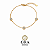 Pulseira Moissanite Trio Gold - Imagem 1