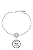 Pulseira Ponto de Luz Cravejada - Imagem 1
