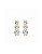 Brinco Moissanite Trio Gold Prata925 - Imagem 6