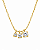 Colar Moissanite Trio Degrade Gold - Imagem 8
