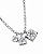 Colar Moissanite Trio Degrade Silver - Imagem 4