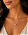 Colar Moissanite Trio Degrade Silver - Imagem 2