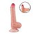 Dildo Super Realístico Dupla Camada - Ventosa - 18,3 X 3,4 cm - Imagem 1