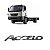 Emblema Cromado Caminhão Mercedes "ACCELO" - Imagem 2