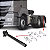 Suporte do paralama traseiro eixo matriz MB Axor/ Actros - Imagem 2