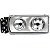 Farol Principal Iveco Stralis (cromado) - LE - Imagem 1