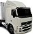 Quebra-sol Volvo FH/NH cab. baixa até 2009 - lant c/ furo - Imagem 2