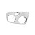Moldura/ Aro do farol Ford Cargo traçado após 2012 - LD - Imagem 1