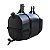 Corote barrica reservatório de água 50L completa (preto) - Imagem 1