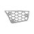 Pisante estribo Ford Cargo traçado após 2011 (metal) - Imagem 1