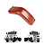 Paralama Traseiro Cabine MB 1214 / 1418 / 1618 / 1620 - LD - Imagem 2
