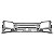 Parachoque VW Delivery/Express 6.160 / 9.170 / 11.180 - Imagem 2