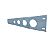 Suporte (viga) Lateral Parachoque Scania S3 T112 - LD - Imagem 1