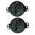 Par Farol Led Angel Eyes Vw Constellation Com Suporte Adaptação - Imagem 3